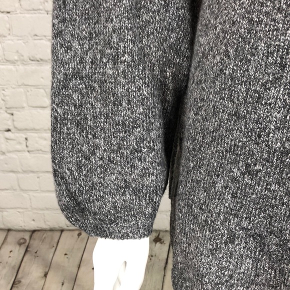 1X 2X 3X Style & Co Gray Heather Floral Sweater - Picture 6 of 7